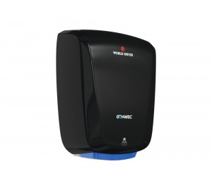 Verdedri hand dryer aluminium black